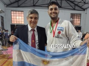Gonzalo Aguilar competirá en el Panamericano de Karate en Colombia