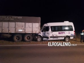 Fuerte accidente en el ingreso a Saldungaray