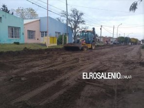 El municipio firmó el contrato para la pavimentación de 6 cuadras