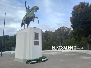 Trabajos de reacondicionamientos en el Parque San Martín