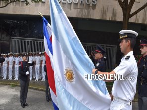 La Armada Argentina homenajeó al General San Martín en Costa Rica