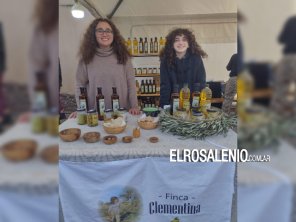 Productores rosaleños representaron al partido en una feria gastronómica