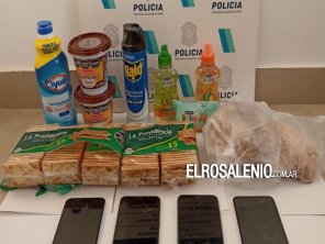 Allanamientos positivos por estafa a un supermercado 