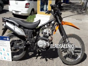 Otra moto que había sido robada circulaba por la ciudad