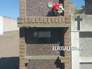 Robaron en la tumba del ex intendente Osvaldo Rigoni