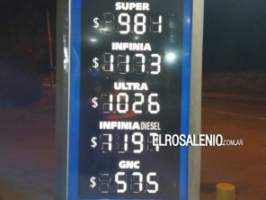 Nuevos valores de combustible en Punta Alta, luego del aumento