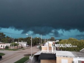 Posibilidad de lluvias torrenciales y vientos muy fuertes para martes y miércoles