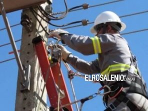 También habrá corte de energía en barrios Centenario, Albatros 27 y ATE 8