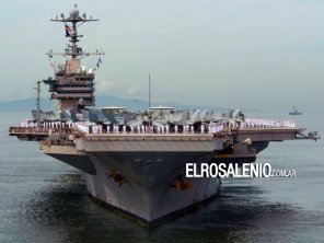 La Armada argentina comenzará un ejercicio naval conjunto con un portaaviones nuclear de EEUU