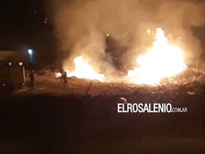 Incendio de pastos y basura en El Porvenir demandó varias intervenciones de Bomberos