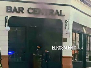 Ahumamiento por principio de incendio en el Bar Central generó el desalojo de clientes