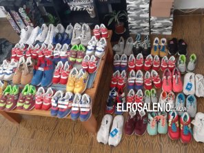 La Peña de San Lorenzo donará más de 250 pares de calzado