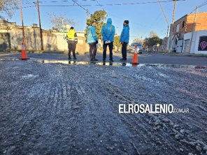 Cuáles son las calles cortadas por el hielo y la escarcha