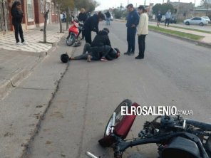 Un joven fue hospitalizado luego de protagonizar otro siniestro vial