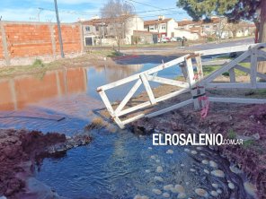 Otra vez un caño roto en Paso y Río Dulce: aseguraron que se había reparado