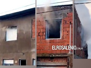 Desperfecto eléctrico generó incendio de vivienda