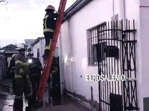 Bomberos trabajaron en otro principio de incendio