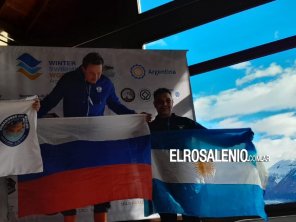 Destacada participación del puntaltense Lucero nadando en Los Glaciares