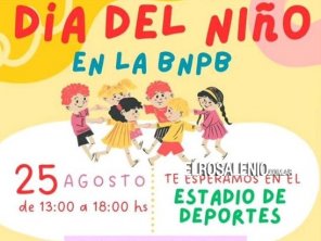 Festival para celebrar el “Día del Niño” en el Estadio de la Base Naval