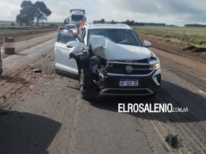 Fuerte choque en cadena entre Coronel Dorrego y El Perdido