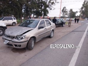 Al menos 5 vehículos implicados en un fuerte accidente en la Ruta 229 en el cruce con Villa del Mar