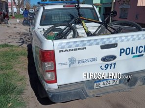 Robaron su bicicleta y la encontaron a pocos metros de su casa