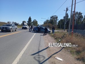 Falleció el ciclista accidentado esta mañana en el ingreso por Ruta 229