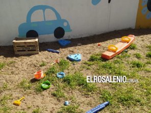 Menores de 10 años dañaron el patio, “uno de los padres se hizo cargo de la situación”