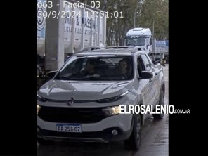 Villarino: robaron $1,5 millón de una camioneta, pero fueron detenidos en un operativo cerrojo 