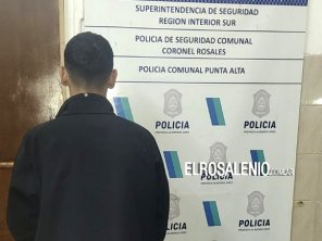 Le encontraron un estéreo robado cuando lo perseguían por robar un bidón de nafta