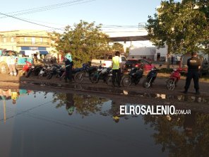 Secuestraron 18 motos y 1 auto en amplio operativo policial