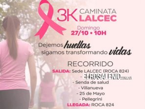 LALCEC organiza una nueva edición de la tradicional Caminata 3K