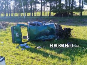 Ruta 3 sur: un joven murió al chocar un camión y un utilitario 