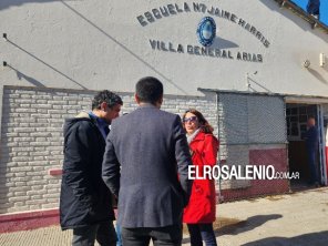 El Municipio dio a conocer cuáles son las obras que se realizan en escuelas del distrito