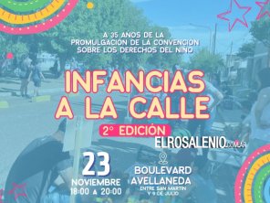 Sábado de “Infancias a la calle” en Boulevard Avellaneda