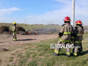Alertaron por incendio de vivienda, pero era un vecino quemando basura