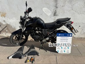 Recuperaron una moto robada tras un operativo en Nueva Bahía Blanca
