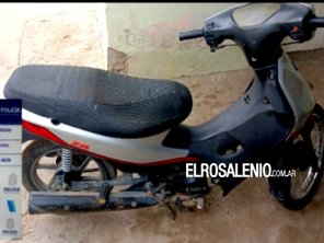 Denunciaron otro robo de moto: apareció horas después en un descampado