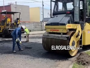 Corte de tránsito por repavimentación