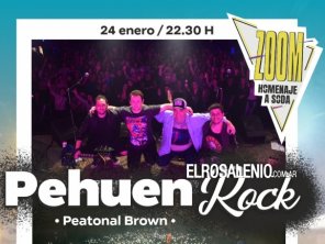 Llega el “Pehuen Rock” con un show en la peatonal Brown