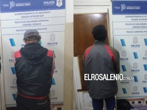 Dos sujetos aprehendidos, uno por pedido de paradero y otro con pedido de captura