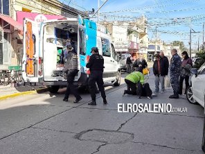 Ciclista atropellado en pleno centro de la ciudad