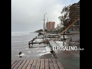 Monte Hermoso: “No tenemos registro de una subida del mar tan violenta“