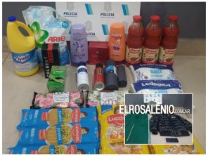 Allanamiento en una casa por estafa con comprobante apócrifo a supermercado chino