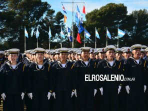 Actos por el Día de la Bandera en Punta Alta y la Base Naval