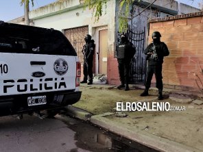 Cuatro allanamientos simultáneos en nuestra ciudad por robo calificado en Bahía