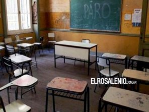En Coronel Rosales “hay un 90% de adhesión” al paro docente que se realiza hoy