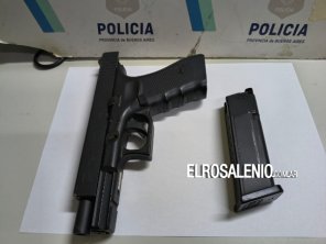 Aprehendieron a un joven acusado de amenazar a otro con un arma