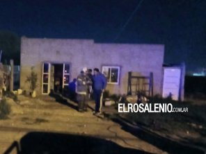 Principio de incendio en una vivienda de la zona sur