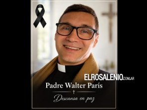Hondo pesar en la comunidad por el fallecimiento del cura Walter Paris